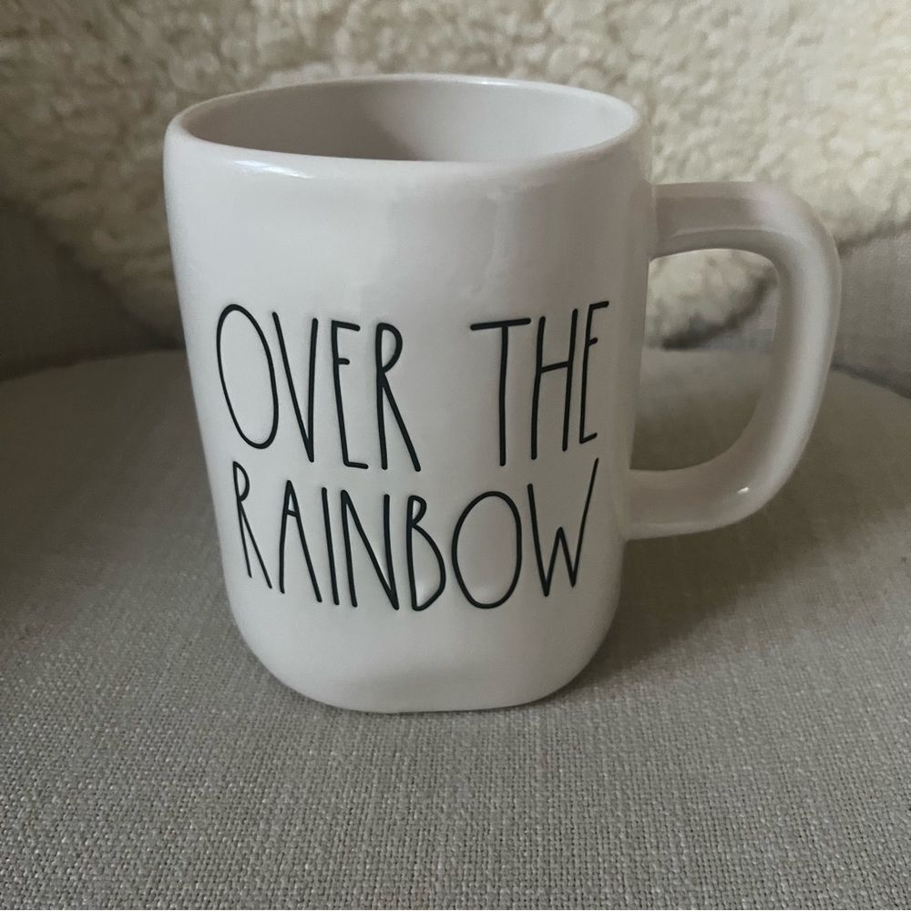 Rae Dunn OVER THE RAINBOW Mug - Ceramic - 16oz